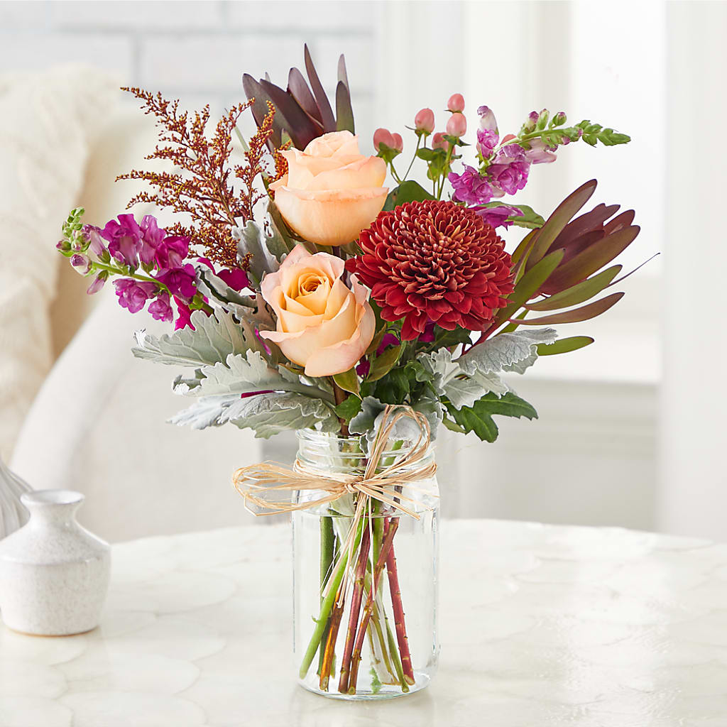 Moody Hues Bouquet – BRICK HOUSE FLORIST & GIFTS, Staunton IL