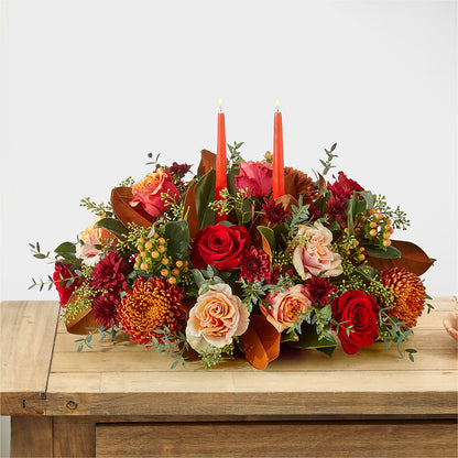 Gather Near Centerpiece – BRICK HOUSE FLORIST & GIFTS, Staunton IL