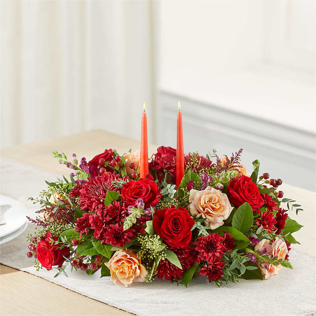 Most Thankful Centerpiece – BRICK HOUSE FLORIST & GIFTS, Staunton IL