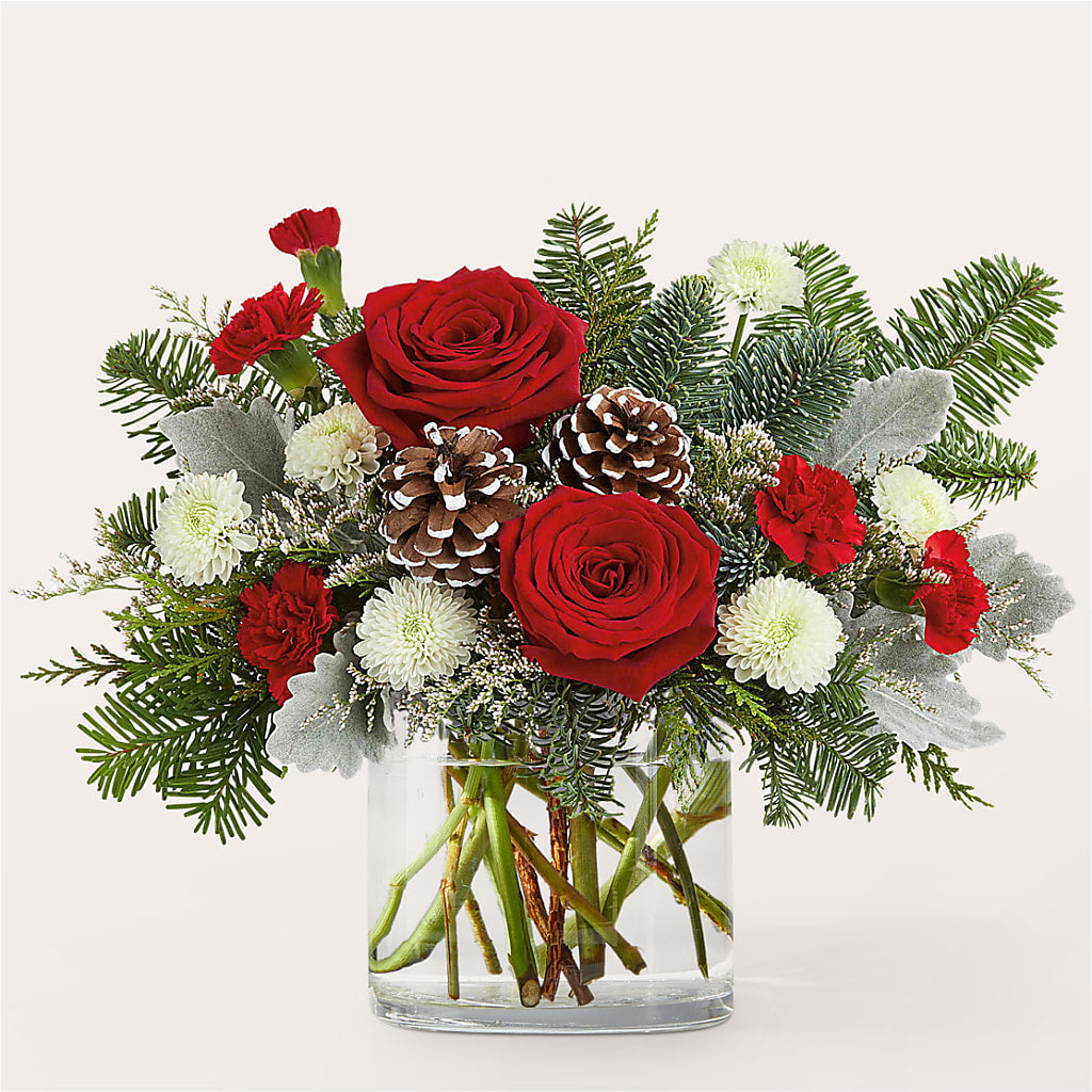 Yule Cheer Bouquet – BRICK HOUSE FLORIST & GIFTS, Staunton IL