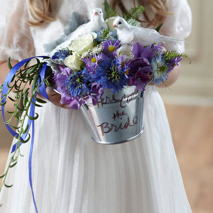 Enchantment Flower Girl Arrangement – BRICK HOUSE FLORIST & GIFTS, Staunton IL