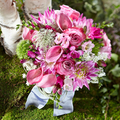 Pink Profusion Bouquet – BRICK HOUSE FLORIST & GIFTS, Staunton IL
