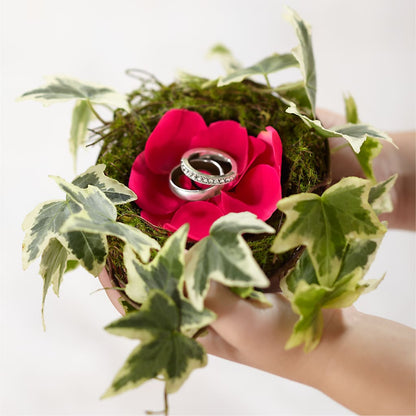 Lila Rose Ring Nest – BRICK HOUSE FLORIST & GIFTS, Staunton IL