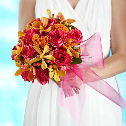 Brilliant Shades of Love Bouquet – BRICK HOUSE FLORIST & GIFTS, Staunton IL