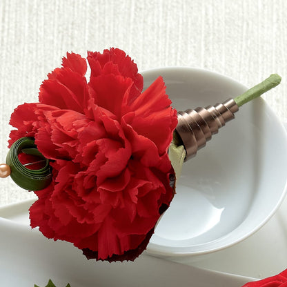 Red Carnation Boutonniere – BRICK HOUSE FLORIST & GIFTS, Staunton IL