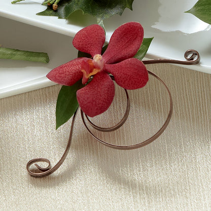 Red Mokara Boutonniere – BRICK HOUSE FLORIST & GIFTS, Staunton IL